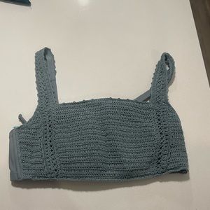Cute crochet bikini top